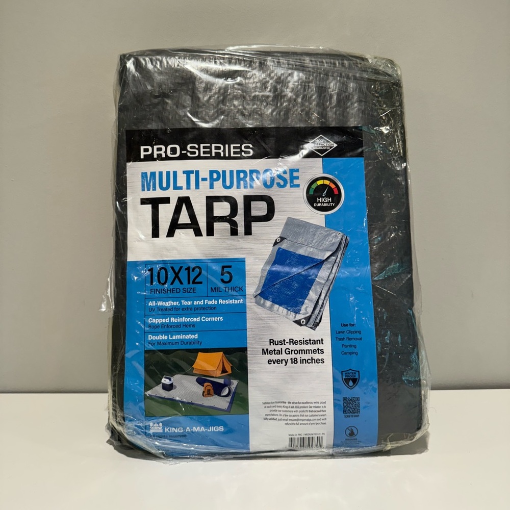 Multi-Purpose Tarp brand new not used at all still in packaging